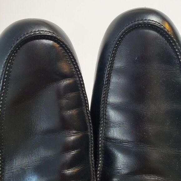 Salvatore Ferragamo Black Leather Loafers - Picture 6 of 11